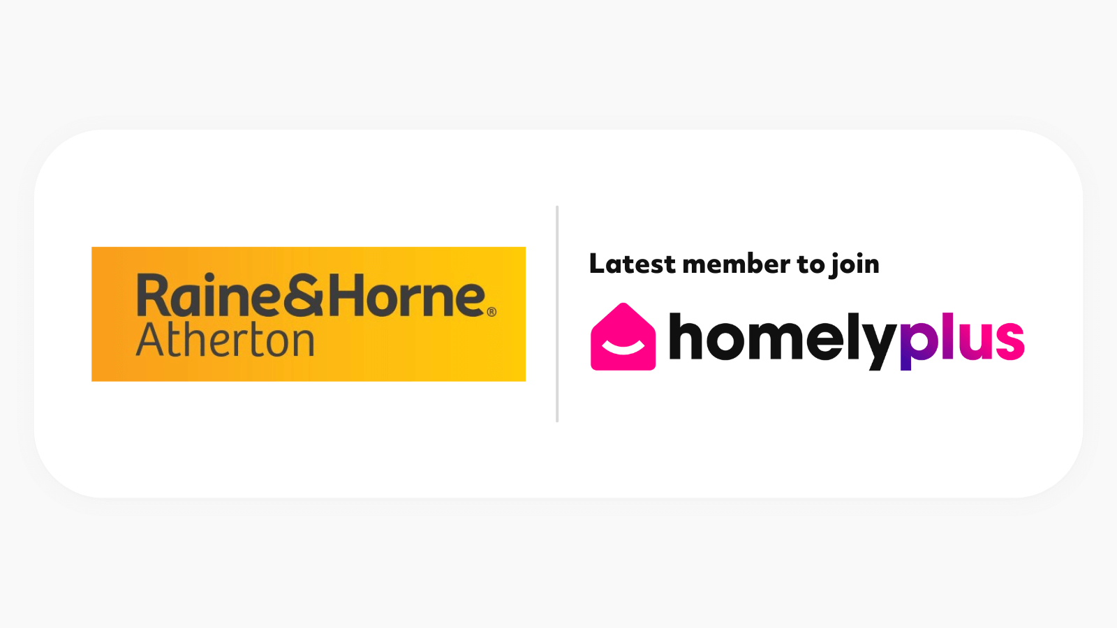 Raine & Horne Atherton joins HomelyPlus